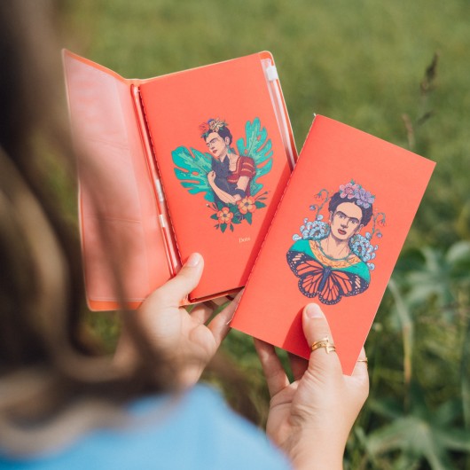 CADERNO DE VIAGEM FRIDA KAHLO VIVA LA VIDA