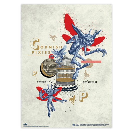 CONJUNTO MINIPOSTERS HARRY POTTER