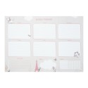BLOCO PLANEADOR SEMANAL A4 DISNEY BONJOUR MARIE