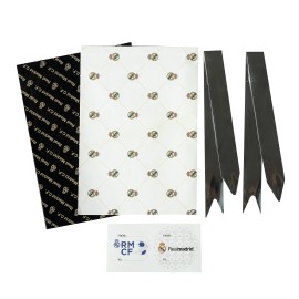 CONJUNTO DE PAPEL DE PRESENTE REAL MADRID 2