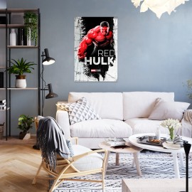 POSTER MARVEL CAPITÃO AMÉRICA BRAVE NEW WORLD HULK 2