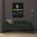 POSTER LUMINISCENTE MARVEL IRON MAN