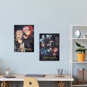 CONJUNTO MINIPOSTERS JUJUTSU KAISEN