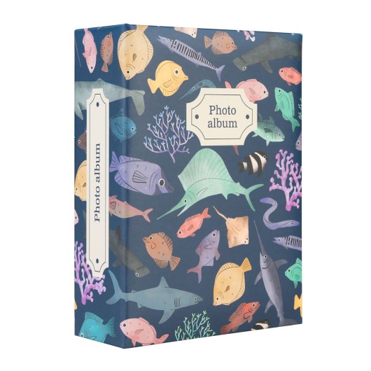 ALBUM DE FOTOS 100 BOLSAS 10X15CM OCEAN FRIENDS