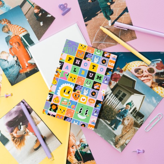 ALBUM DE FOTOS SOFT 36 BOLSOS 10X15CM FUNKY FRIENDS