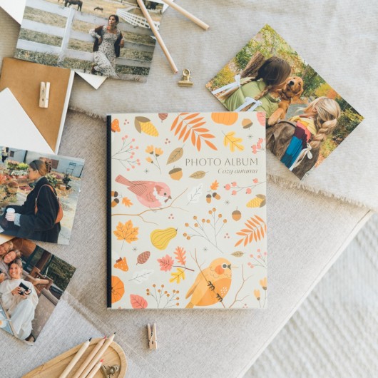 ALBUM DE FOTOS SOFT 48 BOLSAS 13X20CM COZY AUTUMN