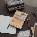 CADERNO PREMIUM A5 COM ESFEROGRÁFICA HARRY POTTER PLATAFORMA 9 3/4