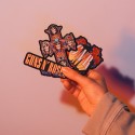 CONJUNTO DE 3 ADESIVOS GUNS N ROSES