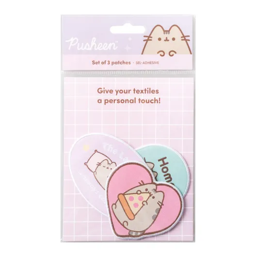 CONJUNTO DE 3 REMENDOS PUSHEEN