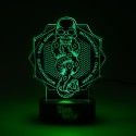 LAMPADA LED DE MESA HARRY POTTER MARCA TENEBROSA
