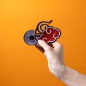 CONJUNTO DE 3 ADESIVOS NARUTO SHIPPUDEN