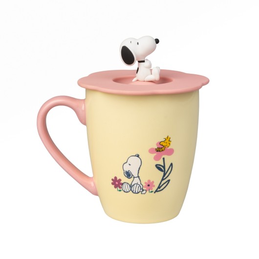 CANECA PREMIUM COM TAPA SNOOPY
