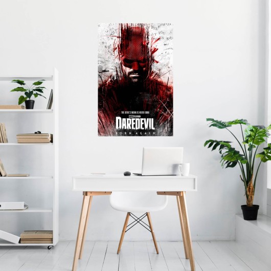 POSTER MARVEL DAREDEVIL BORN AGAIN