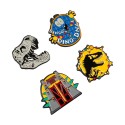 CONJUNTO DE 4 PINS JURASSIC PARK