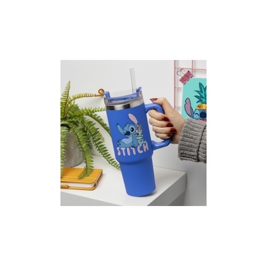 COPO COM PALHINA STITCH