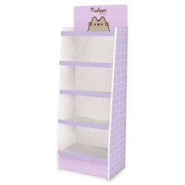 EXPOSITOR 1/4 PALET CARTON 5 BALDAS PUSHEEN MOMENTS SIN MERCANCIA