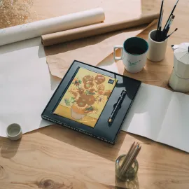 SET CADERNO PREMIUM COM ESFEROGRÁFICA VAN GOGH MUSEUM 2