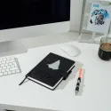 CADERNO PREMIUM A5 COM ESFEROGRÁFICA SABRE DE LUZ STAR WARS DARTH VADER