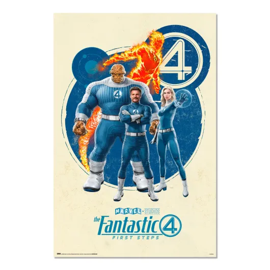 POSTER MARVEL O QUARTETO FANTÁSTICO