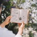 CADERNO DE VIAGEM DISNEY BONJOUR MARIE