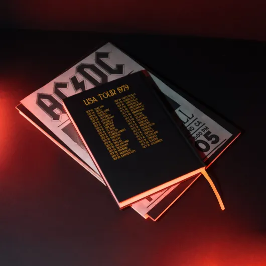 CADERNO PREMIUM A5 AC/DC