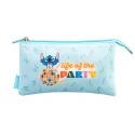 ESTOJO TRIPLO DISNEY STITCH WAVES