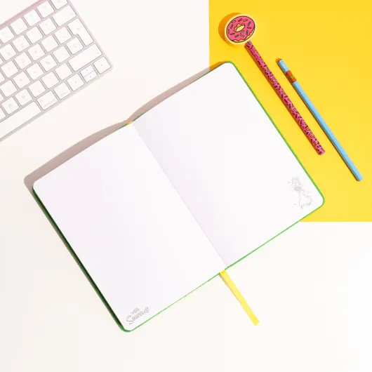 CADERNO PREMIUM A5 THE SIMPSONS