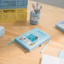 CONJUNTO CADERNO PREMIUM A5 COM ESFEROGRÁFICA MOOMIN