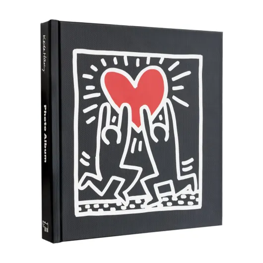 ALBUM DE FOTOS 16X16CM 24 PAGINAS AUTOCOLANTES KEITH HARING