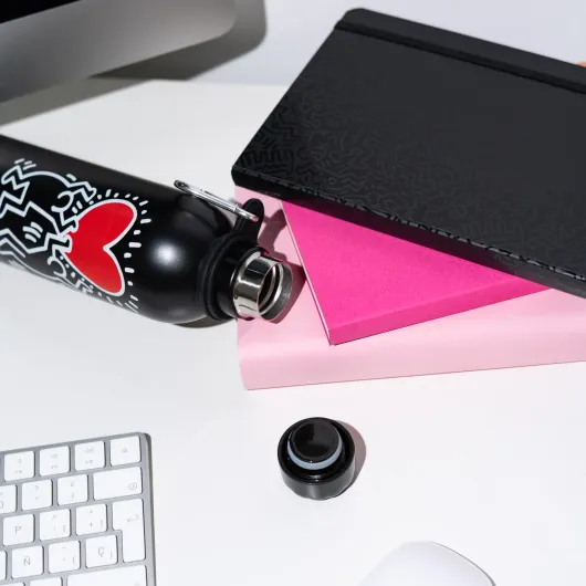 GARRAFA METALICA HOT&COLD 500ML KEITH HARING