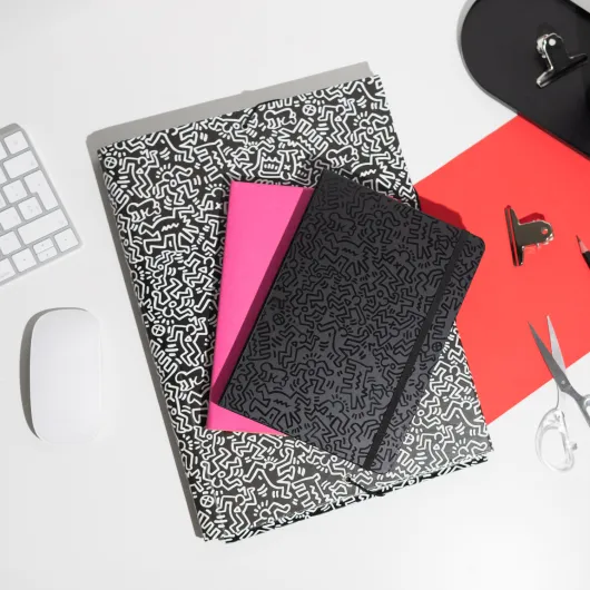 CADERNO PREMIUM A5 KEITH HARING