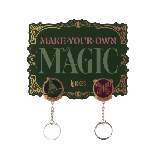 SUPORTE PARA PORTA-CHAVES COM PORTA-CHAVES WICKED PARTE 2