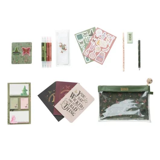 CONJUNTO DE PAPELARIA WICKED PARTE 2