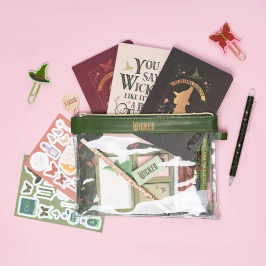 CONJUNTO DE PAPELARIA WICKED PARTE 2