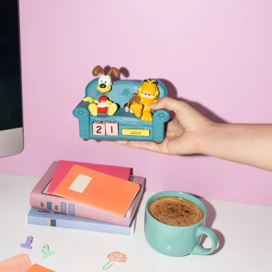 CALENDÁRIO PERPETUO 3D GARFIELD