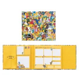 PLANIFICADOR SEMANAL COM NOTAS ADESIVAS THE SIMPSONS