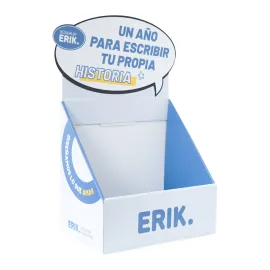 EXPOSITOR DE MESA DECORADO PARA CALENDÁRIOS 32x32x20 SEM MERCADORIA