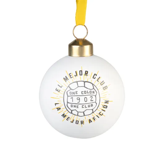 SET DE 4 BOLAS DE NAVIDAD REAL MADRID