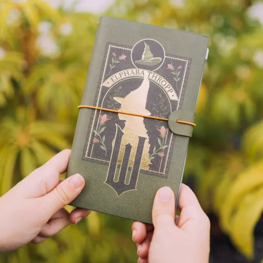CADERNO DE VIAGEM WICKED PARTE 2 ELPHABA