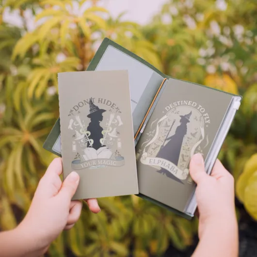 CADERNO DE VIAGEM WICKED PARTE 2 ELPHABA