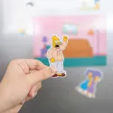 PACK DE IMANS TROQUELADOS OS SIMPSONS FAMILIA