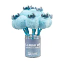 CONJUNTO 10 ESFEROGRAFICAS COM POMPON DISNEY STITCH TROPICAL