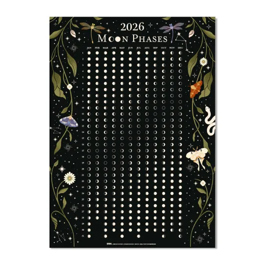CALENDÁRIO LUNAR 2026 ASTRAL