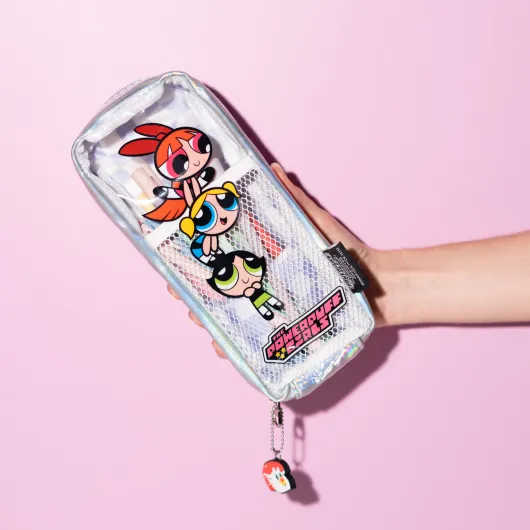 ESTOJO COM JANELA AS POWERPUFF GIRLS