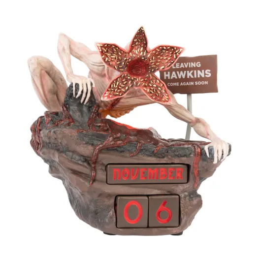 CALENDÁRIO PERPÉTUO 3D STRANGER THINGS