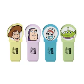 CONJUNTO DE 4 MARCADORES COM TOPPER DISNEY PIXAR TOY STORY