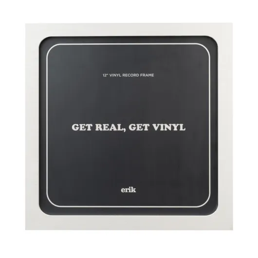 MARCO VINILO PREMIUM 32X32 CM MDF BRANCO