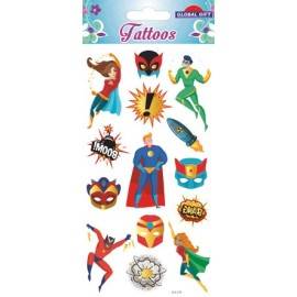 TATUAGENS TEMPORÁRIAS SUPER HERÓIS