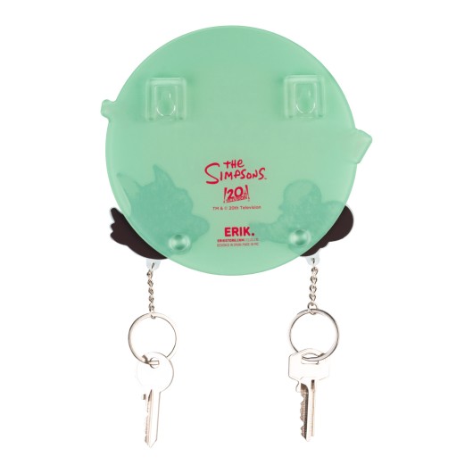 COLGADOR DE CHAVES COM PORTA-CHAVES THE SIMPSONS