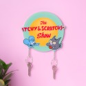 COLGADOR DE CHAVES COM PORTA-CHAVES THE SIMPSONS